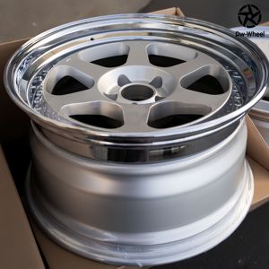 Jantes en alliage forgé DW 2 pièces 18-24 pouces Jantes chromées Multi-rayons pour Audi A4L Q5L S4 A6L A7L Q7 S6 - Product Image 2