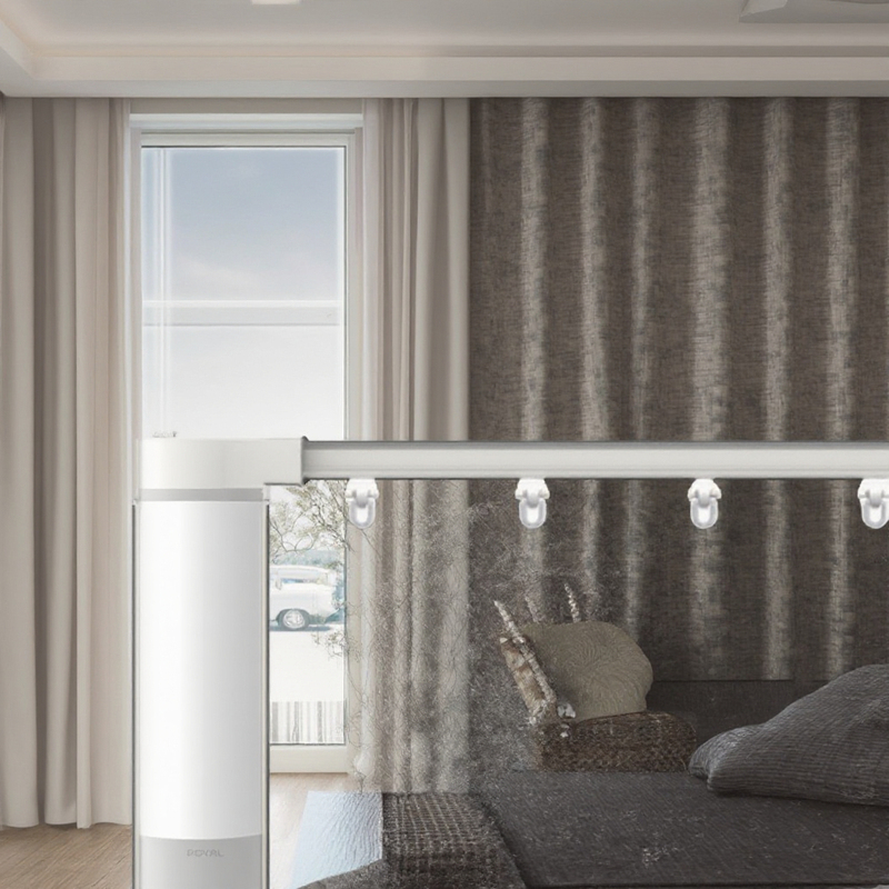 POYAL Smart Curtain Motor Rail Tuya