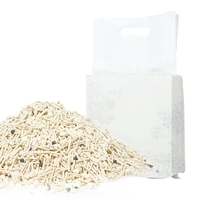 Kostenlose Probe Mix 5-in-1 Sap und Zeaolith mit Cat Tofu Mixed Tea Cassava Katzenstreu