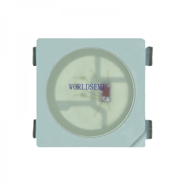 Worldsemis WS2812B-V5/W 8bit 256 gray 3.3V-5.5V 12mA*3 WS2812B pixel led rgb IC For Computer and peripheral