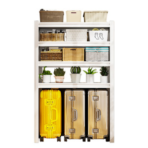 Étagère de rangement sous plancher Gu Xiang à 6 niveaux en métal, pour bagages, cuisine, balcon, au-dessus de la machine à laver - Product Image 5