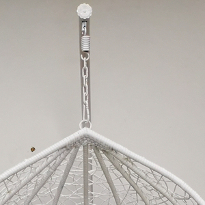 Cesto appeso sedia con buona qualità PE rotondo in rattan materiale utilizzato appeso sedia - Product Image 4