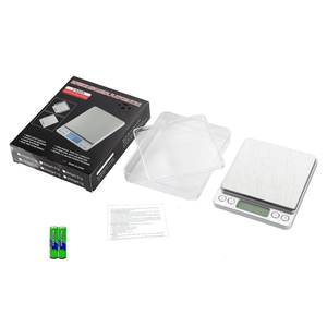 Mini <span class=keywords><strong>Electronic</strong></span> Digital Commercial Jewelry Balance Wiege gramm Taschen waage <span class=keywords><strong>1kg</strong></span> 2kg 3kg 500g 2000g 3000g 0,1g 0,01g Gewicht - Product Image 4