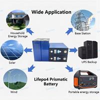 Batterie Lifepo4 Starmax Catl 3.2V 52.2Ah 228Ah 280Ah 314Ah 320Ah, cellules prismatiques au lithium-ion, stockage d'énergie domestique, batterie solaire
