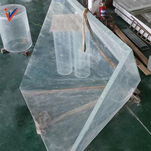 Récipient d'expédition d'aquarium en plastique transparent écologique personnalisable avec acrylique de grande taille Aquarius Foglio forme de taille personnalisée - Product Image 2