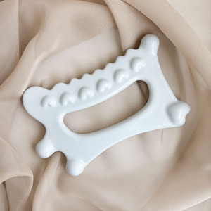 Massaggiatore Guasha in Ceramica, Strumenti per Scraping Viso e Corpo, Accessori per la Bellezza - Product Image 2