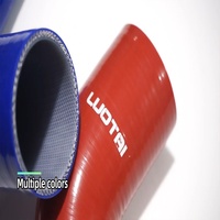 Tuyau en silicone pour turbo, haute performance, flexible, taille personnalisée, 3 à 6 plis, renforcé de polyester, résistant aux hautes températures