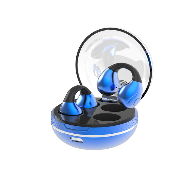 LINX 2024 Sport Earphones TWS Ear Clip Wireless Earbuds with Metal Aluminum Base From Headphone Manufacture