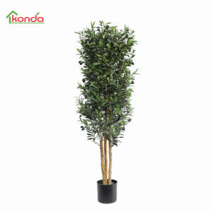 Árbol artificial de ciprés, plantas verdes <span class=keywords><strong>en</strong></span> <span class=keywords><strong>maceta</strong></span> - Product Image 4