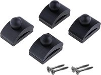 Pinces élégantes Cintres muraux en bois pour couette 4 petits clips Vis pour tentures murales Cintres pour tapisserie Cintres pour tentures murales