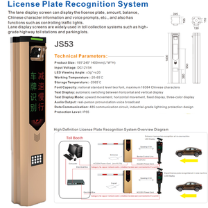El Último Sistema de Cámara con Reconocimiento Automático de Matrículas (ALPR), Reconocimiento ANPR/ALPR, Máquina de Estacionamiento con ANPR LPR - Product Image 2