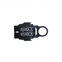 Conector de Alimentación CC Hw Compatible de 2 Pines, Recto, Hembra, 72V 63A 4-10mm² para Equipos de Transmisión PTN980 ATN980