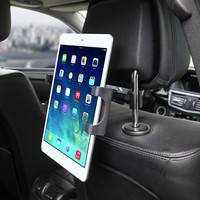 Tablet Auto Hoofdsteun Mount Universal Tablet Houder Auto Achterbank Zitje 360 Roterende Verstelbare Voor Tablet 4 ~ 11Inch
