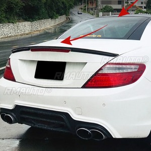 Aileron arrière, diffuseur de coffre, protection de carrosserie, kit carrosserie pour Mercedes-Benz SLK SLC R172 AMG 2011-2019, accessoires auto - Product Image 3