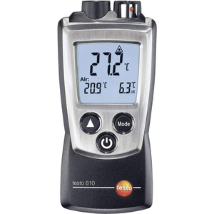 Thermomètre IR/ambiatique Testo 810 Pocket Pro en plastique IP67 Garantie 1 an 0560 0810 - Product Image 1