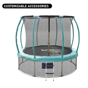 <span class=keywords><strong>Trempoline</strong></span> d'extérieur de haute qualité avec logo personnalisé Vente de trampoline de 8 pieds personnalisé - Product Image 6