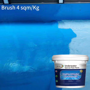 Piscina in cemento piscina acqua parco tetto acrilico impermeabile rivestimento subacqueo piscina epossidica vernice rivestimento fabbrica di rivestimento mediante spazzolatura - Product Image 2