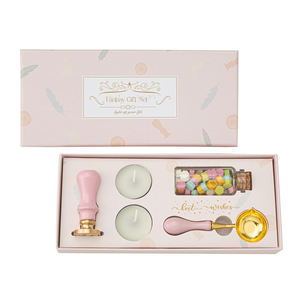 School Graduation Gift Decorative Envelope Fire Lacquer Seal Metal Sealing Wax Stamp Set - Product Image 3