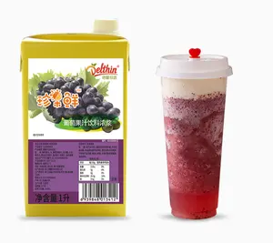 Delthin Grape Juice Drink Concentrated Juice - Grape Milk Tea Ingredients