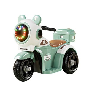 Coche Eléctrico de Juguete de Tres Ruedas para Niños, con Forma de Dibujos Animados <span class=keywords><strong>Clásicos</strong></span>, Tres Colores Opcionales, para Deportes al Aire Libre, Gran Venta 2025 - Product Image 1