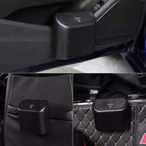 Cubo de Basura Colgante para Coche, Caja de Almacenamiento, Contenedor de Basura para Vehículo, Accesorios Interiores para Auto, Cubo de Basura Cuadrado con Sistema de Presión - Product Image 3