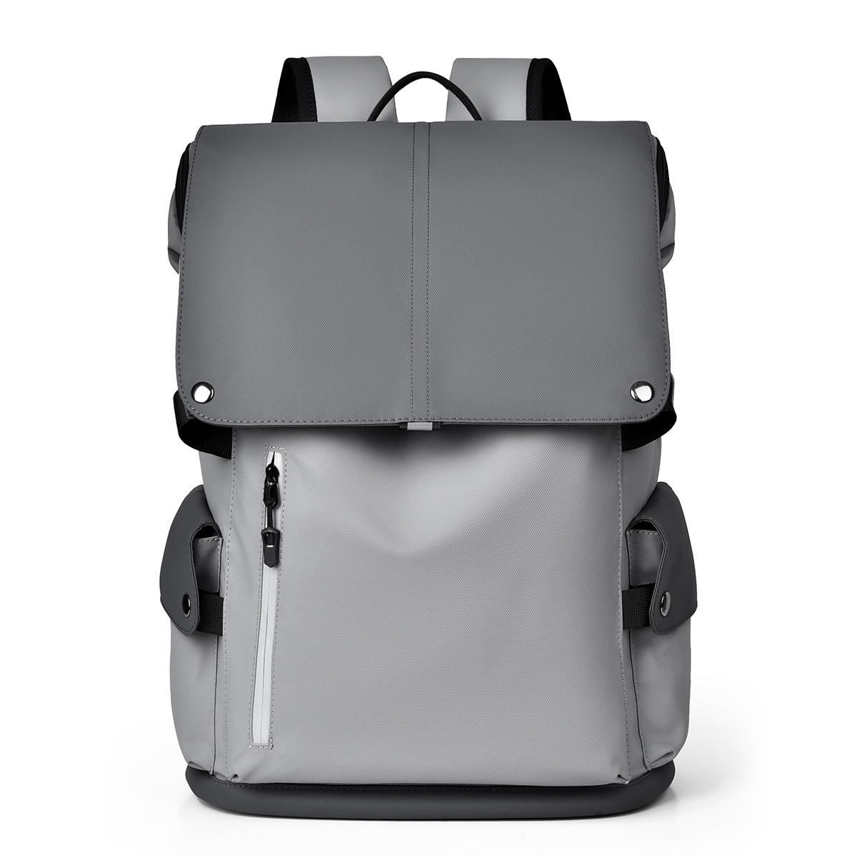 Light gray with dark gray accents, no logo [Compatible with 17.5-inch laptops]