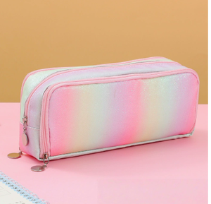 Astuccio Personalizzato di Alta Qualità in Materiale Gretel Arcobaleno 22,8x10x6cm per Cancelleria e Trucchi, Ideale per Scuole e Uffici - Product Image 4