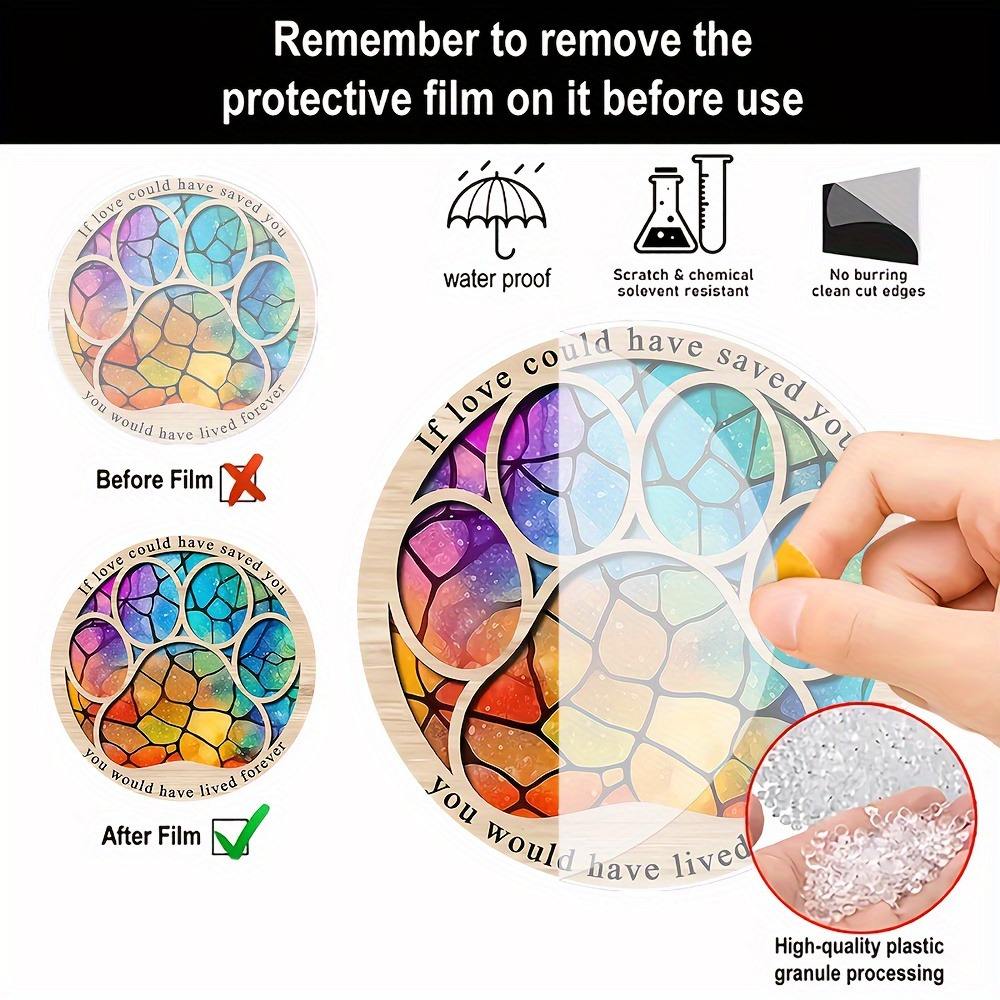 Catturatore Acrilico Per Animali Domestici - Decorazione Colorata Da Appendere, Con Corda E Magnete - Foto 11