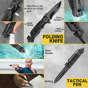 Kit de survie professionnel 55 en 1 pour le camping, les situations d'urgence, la sécurité, <span class=keywords><strong>l</strong></span>'aventure, les outils tactiques, les cadeaux, la randonnée, le filtrage - Product Image 3