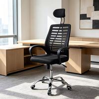 Tissu de chaise d'ordinateur de bureau moderne rotatif ergonomique confortable à hauteur réglable de haute qualité