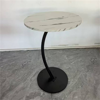 Étagère de rangement en bois moderne à double couche, rouge, écologique, portable, pour salon, chambre, design simple, petite table