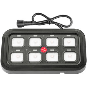 Pannello Interruttori Luci Auto 8 Gang, Pannello Interruttori On/Off 12V Sottile a 8 Vie per Luci Ausiliarie Fuoristrada - Product Image 2