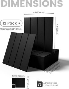 Panneaux acoustiques modernes en feutre rainuré, écologiques, à fixation par crochets, <span class=keywords><strong>pour</strong></span> l'absorption du bruit et la décoration murale intérieure des bureaux, studios, hôtels et écoles. - Product Image 2