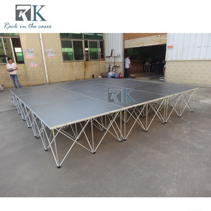 เวทียกพื้นแบบ Spider Riser สำหรับคอนเสิร์ต ติดตั้งง่าย รวดเร็ว - Product Image 4