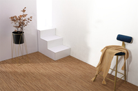 Suelo de Pvc plástico Lvt impermeable 1mm 1,2mm 1,5mm 1,8mm 2mm tablones azulejos suelo de vinilo Lvt autoadhesivo
