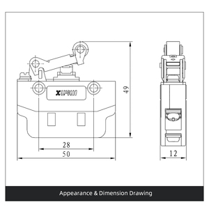 Interruptor Magnético de Acción Rápida XURUI 110V 8A 1NO1NC - Product Image 4