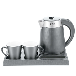 Bouilloire électrique <span class=keywords><strong>RAF</strong></span> 1500W Ébullition rapide Capacité 2,0L avec plateau pour ensemble à café et base pivotante à 360° pour un usage quotidien Hervidor Eléctrico - Product Image 3