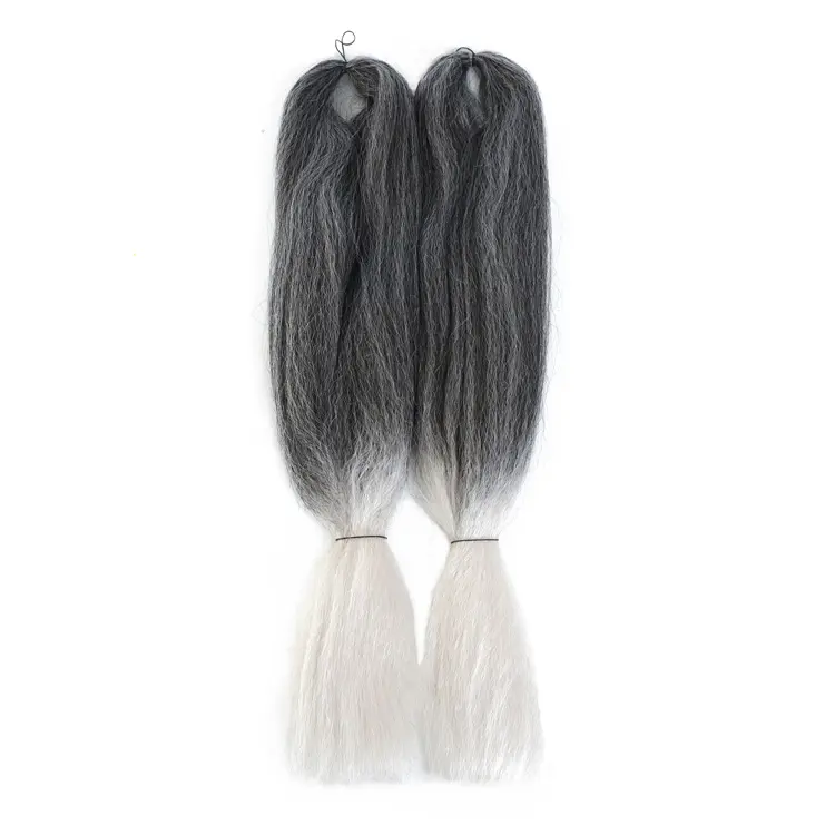 Kanekalon Jumbo Braid Synthetic Braiding Hair Wholesale 85g 26inches Ombre Braiding Hair