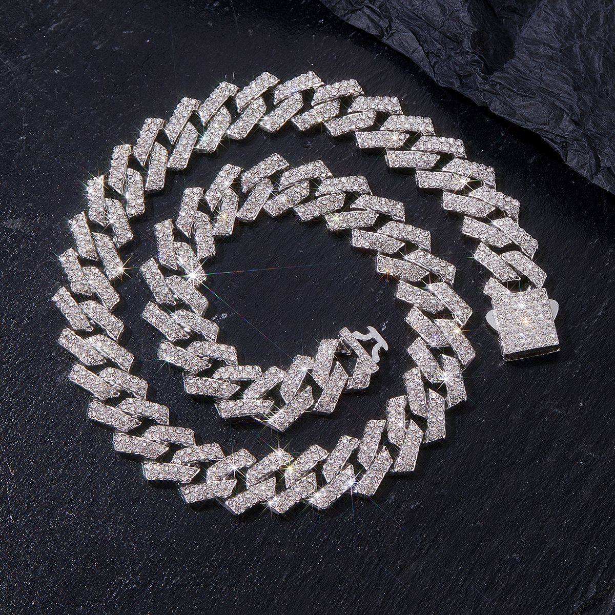 Collar plateado 20 pulgadas