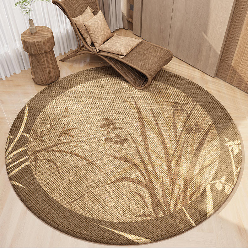 Orquídea y angélica - redonda