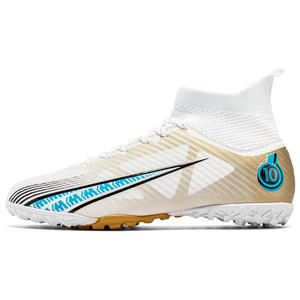 <span class=keywords><strong>Scarpe</strong></span> da Calcio Alte con Tacchetti Lunghi per Adulti, <span class=keywords><strong>Scarpe</strong></span> da Allenamento Antiscivolo Autunnali, Unisex, Scarpini da Calcio in PVC FG <span class=keywords><strong>TF</strong></span> - Product Image 4