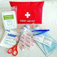 Trousse de premiers soins portable pour les voyages, la maison et les activités de plein air