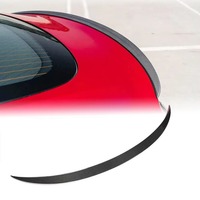 Aileron arrière en fibre de carbone pour Tesla Model 3 berline 4 portes 2017-2019 EV AUTO