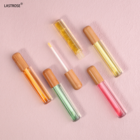 Vente en gros de verre teinte hydratante dodue huile pour les lèvres magique baume fruits végétaliens fabricants d'huile pour les lèvres liquide brillant à lèvres transparent