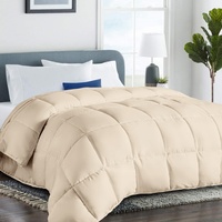 Vente en gros de housse de couette en coton à bas prix rembourrage en duvet de microfibre insert de couette King Size couette d'hiver