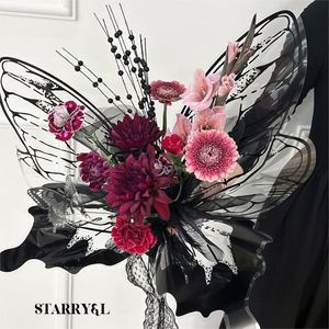Papier d'emballage pour fleurs en cristal transparent 50*56cm, imperméable, en plastique OPP, pour la Saint-Valentin, vente chaude - Product Image 1
