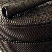 Manchon tressé thermorétractable en tissu Tube thermorétractable Manchons de protection Manchons tissés en tissu polyester thermorétractable