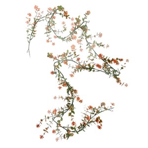 Vignes artificielles, série Eucalyptus, camélia multicolore, lot de 2, décoration murale, décoration de mariage - Product Image 5