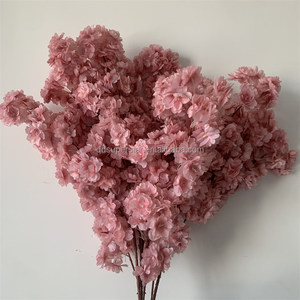 B-971 Branches de <span class=keywords><strong>cerisier</strong></span> de haute qualité pour centres de table de mariage, décorations de plafond, fleurs de <span class=keywords><strong>cerisier</strong></span> rose automnal japonais - Product Image 1