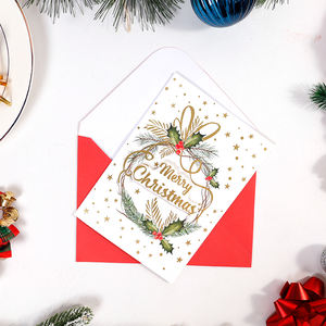 2024 Affichage d'impression de carte de voeux personnalisée 19.5*10.9cm - Product Image 2